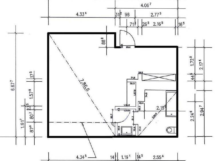 Büro zur Miete 500 € 1 Zimmer Innenstadt Erlangen 91054