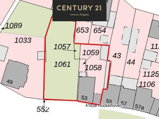 Grundstück zum Kauf 991 m² Grundstück frei ab sofort Millich Hückelhoven-Millich 41836