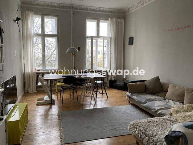 Studio zur Miete Tauschwohnung 1.000 € 3 Zimmer 80 m² 3. Geschoss Kreuzberg Berlin 10963