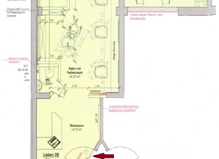 Laden zur Miete provisionsfrei 400 € 53 m² Verkaufsfläche Schmiedestraße 2 Weißwasser 02943