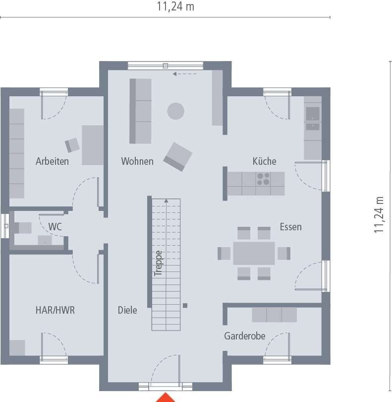 Einfamilienhaus zum Kauf provisionsfrei 646.900 € 8 Zimmer 181 m²<br/>Wohnfläche 700 m²<br/>Grundstück Wackersdorf Wackersdorf 92442