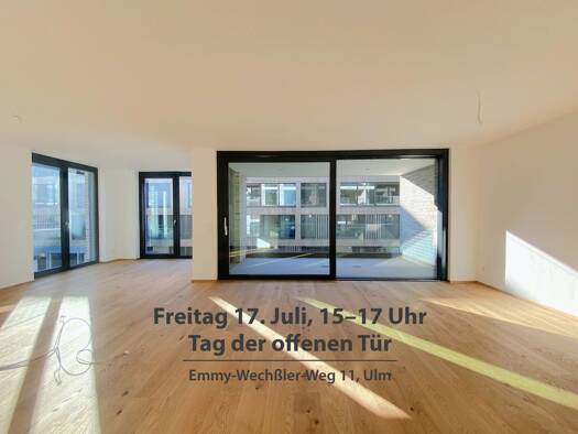 Wohnung zum Kauf - Erstbezug provisionsfrei 950.000 € 3,5 Zimmer 126,3 m² 1. Geschoss Weststadt Ulm 89077