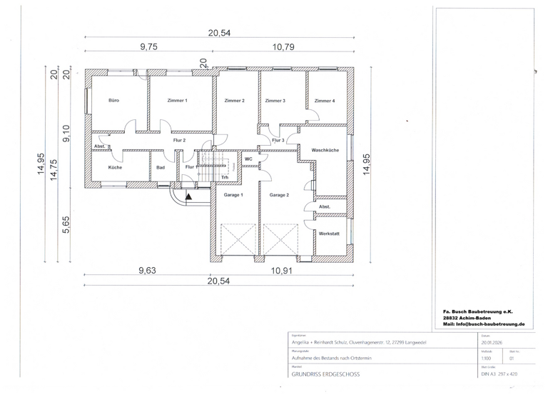Haus zum Kauf 629.500 € 8 Zimmer 284 m² 11.029 m² Grundstück frei ab 01.02.2027 Cluvenhagener Straße 12 Etelsen Langwedel 27299