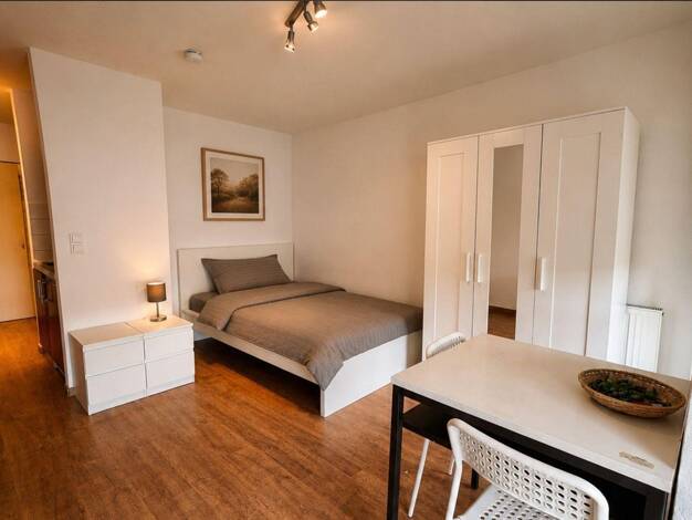 Studio zur Miete 550 € 1 Zimmer 23 m² 3. Geschoss Herrnstr. 91 Eigenes Heim Fürth 90766