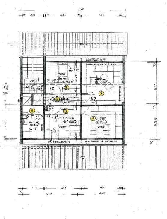 Wohnung zum Kauf 130.000 € 3 Zimmer 66 m²<br/>Wohnfläche 3.<br/>Geschoss Ersingen Kämpfelbach 75236