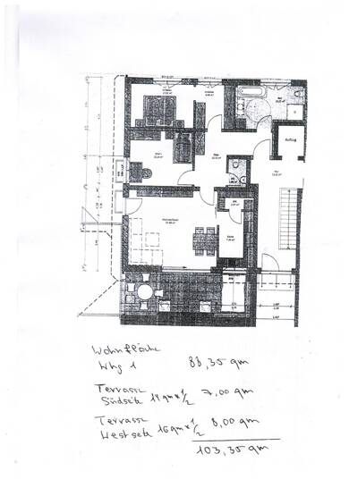 Wohnung zur Miete 900 € 103 m² EG Bad Wurzach Bad Wurzach 88410