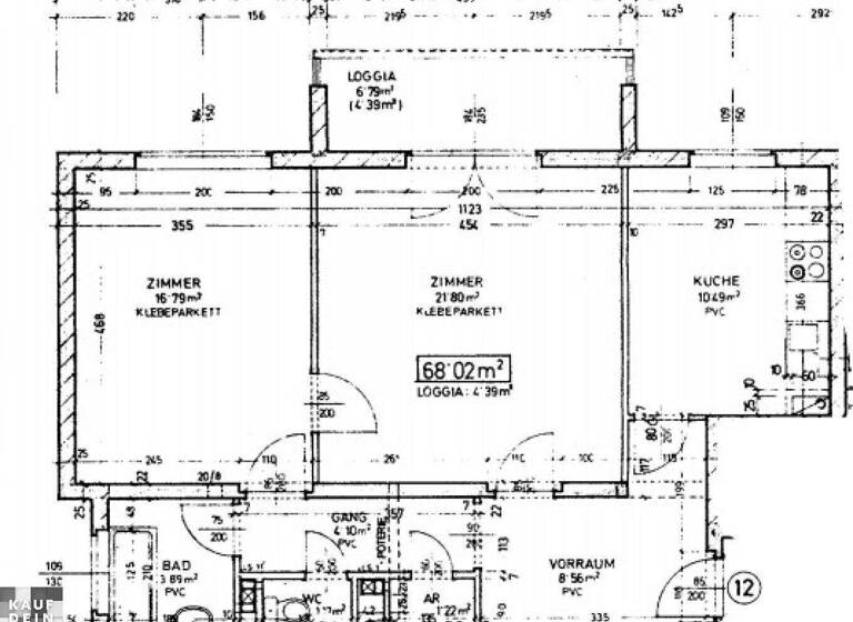 Wohnung zur Miete 341 € 2 Zimmer 66,9 m² Anzengruberstraße 3a Wilhelmsburg 3150