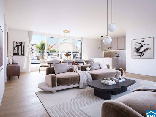 Wohnung zum Kauf - Erstbezug 847.600 € 4 Zimmer 89,2 m² 3. Geschoss Augasse Wien 1090