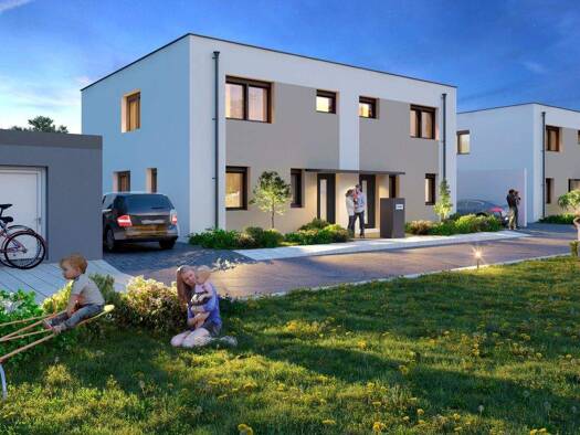 Haus zum Kauf - Erstbezug 506.667 € 4 Zimmer 118,2 m² 213 m² Grundstück frei ab sofort Schaumann-Wohnpark 1 Pottendorf 2486