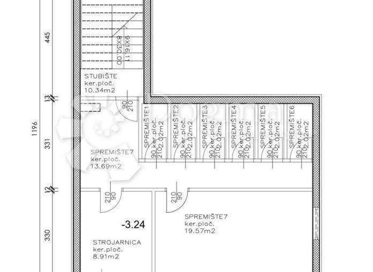 Wohnung zum Kauf 265.000 € 4 Zimmer 91 m² 1. Geschoss Sukosan