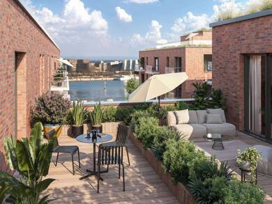 Penthouse zum Kauf - Erstbezug provisionsfrei 734.470 € 4 Zimmer 133,5 m² Dachgeschoss, 6. Geschoss Kiel 24103