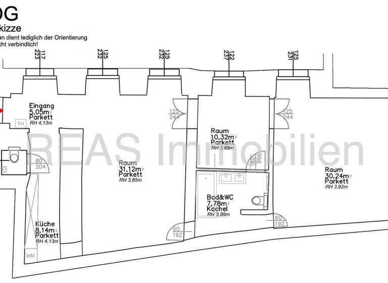 Büro zur Miete 19,50 € 3 Zimmer 93,7 m² Bürofläche Wien 1010