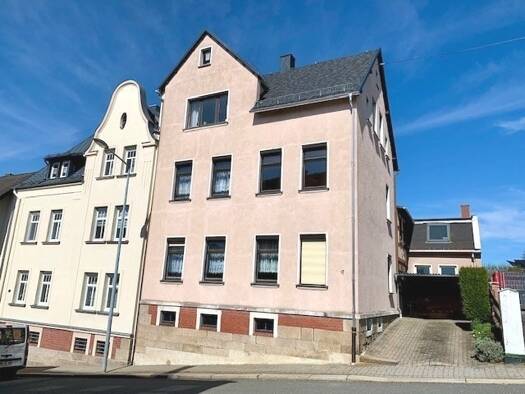 Doppelhaushälfte zum Kauf 115.000 € 8 Zimmer 192,2 m² 670 m² Grundstück Lengenfeld Lengenfeld 08485