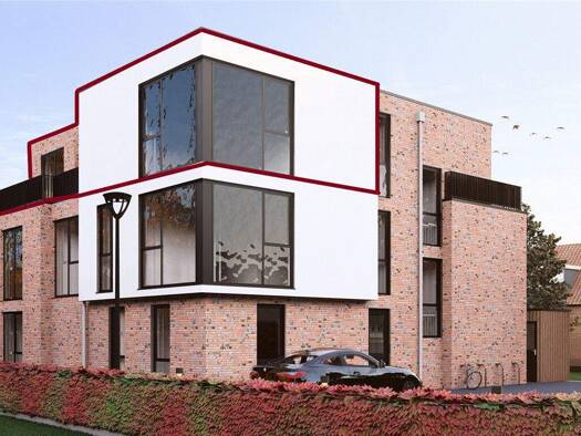 Penthouse zum Kauf - Erstbezug 222.000 € 2 Zimmer 56,6 m² Uhlandstraße 1 Papenburg Papenburg 26871