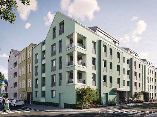 Wohnung zur Miete nur mit Wohnberechtigungsschein 717 € 4 Zimmer 95,6 m² 3. Geschoss frei ab 01.09.2026 Borsigstraße 6 Ehrenfeld Köln 50825