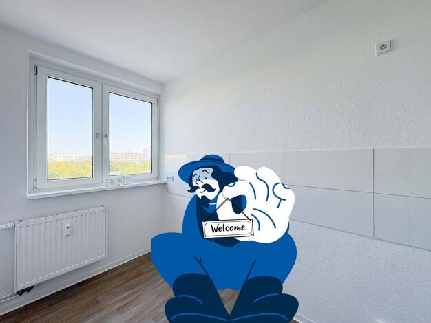 Wohnung zur Miete 473 € 3 Zimmer 67,6 m² 7. Geschoss Salvador-Allende-Straße 9 Neustädter See Neustädter See 39126