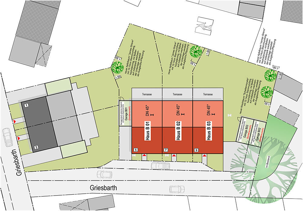 Reihenmittelhaus zum Kauf 535.964 € 5 Zimmer 159,1 m²<br/>Wohnfläche 264 m²<br/>Grundstück Rheindahlen - Land Mönchengladbach 41179