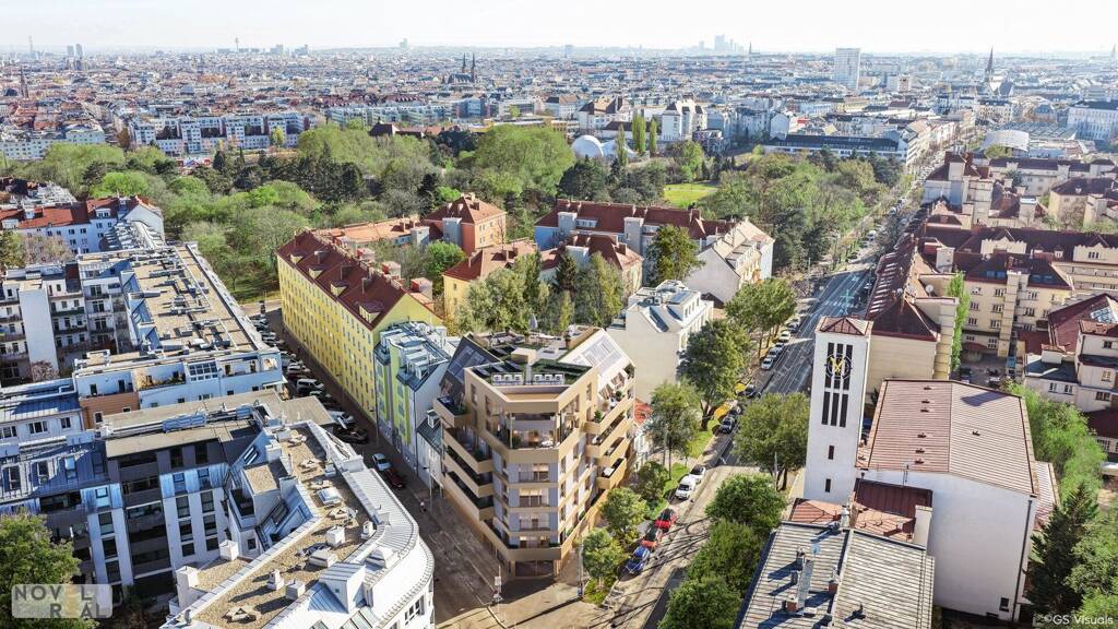 Wohnung zum Kauf - Erstbezug 359.000 € 2 Zimmer 42,5 m² 1. Geschoss Wien 1170