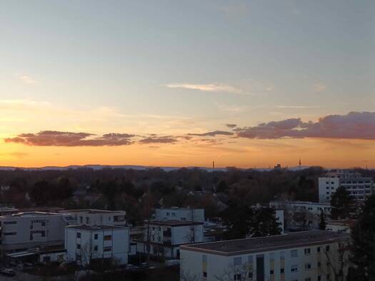 Wohnung zur Miete 690 € 2 Zimmer 62 m² Geschoss 9/13 frei ab sofort Feldbergstraße 62 Lindenhof Mannheim 68163