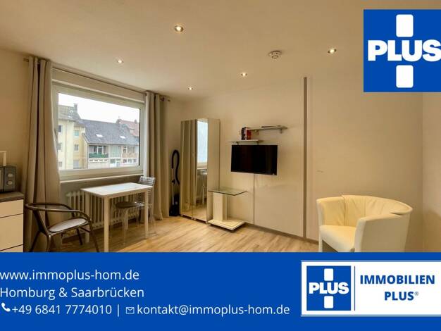 Wohnung zur Miete 490 € 1 Zimmer 25 m² 2. Geschoss frei ab 01.10.2026 Homburg Homburg 66424