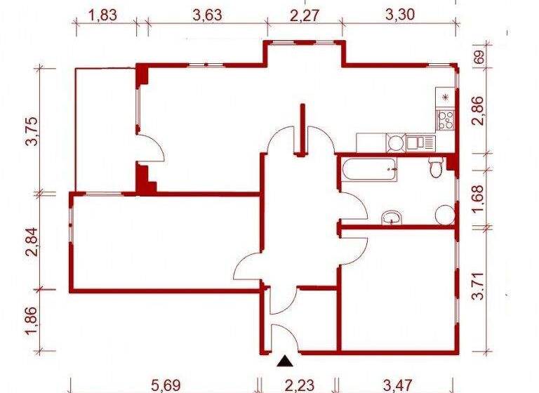 Wohnung zur Miete 400 € 3 Zimmer 80 m² 1. Geschoss frei ab 01.04.2026 Am Schäferwald 9 Uchtspringe Stendal OT Uchtspringe 39576