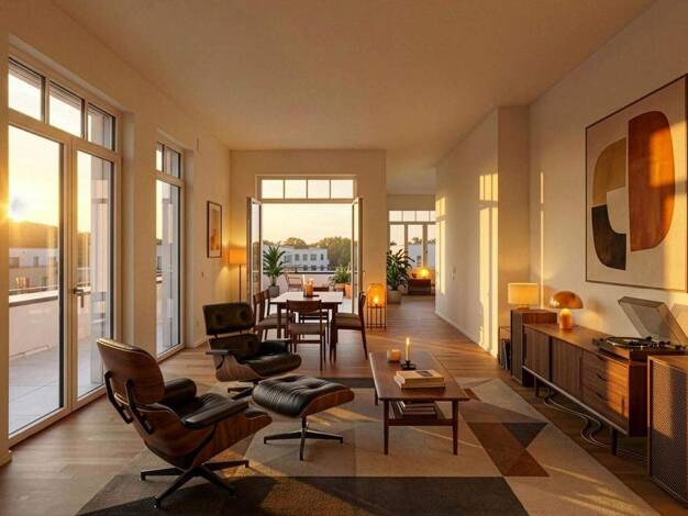 Penthouse zum Kauf - Neubau 995.000 € 3 Zimmer 110,9 m² 3. Geschoss frei ab sofort Georg-Hermann-Allee 124 Bornstedter Feld Potsdam 14469