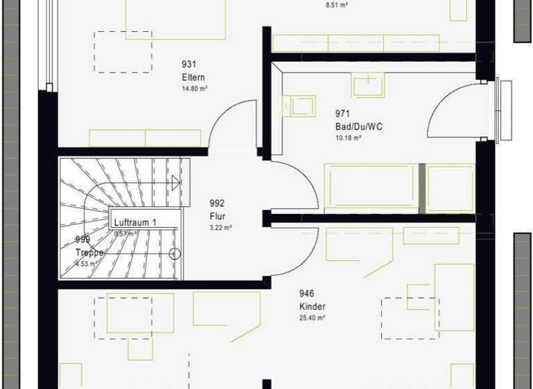 Doppelhaushälfte zum Kauf 298.360 € 4 Zimmer 139 m² 547 m² Grundstück Liebenau 31618