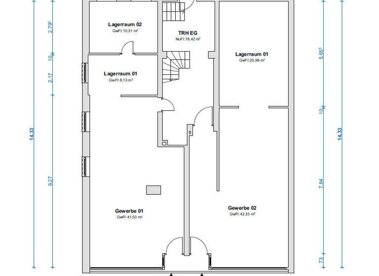 Haus zum Kauf 189.000 € 2,5 Zimmer 45,2 m² 555 m² Grundstück Bremervörde 27432