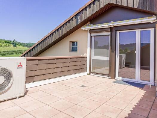 Terrassenwohnung zur Miete 1.600 € 6 Zimmer 100 m² Geschoss 2/3 frei ab sofort Büsingen am Hochrhein 78266