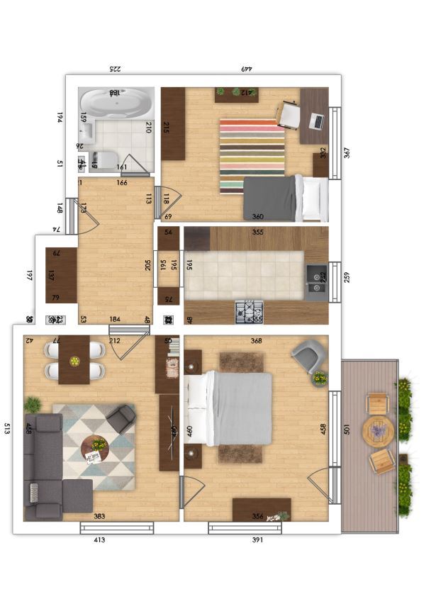 Wohnung zur Miete 510 € 3 Zimmer 65 m²<br/>Wohnfläche 01.04.2025<br/>Verfügbarkeit Innenstadt Saarlouis 66740