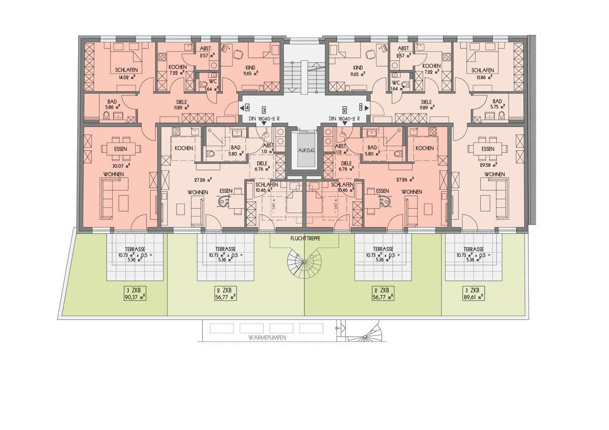 Wohnung zum Kauf provisionsfrei 431.000 € 3 Zimmer 88 m²<br/>Wohnfläche Bahnhofstraße 52 Altstadt 4 Koblenz 56068