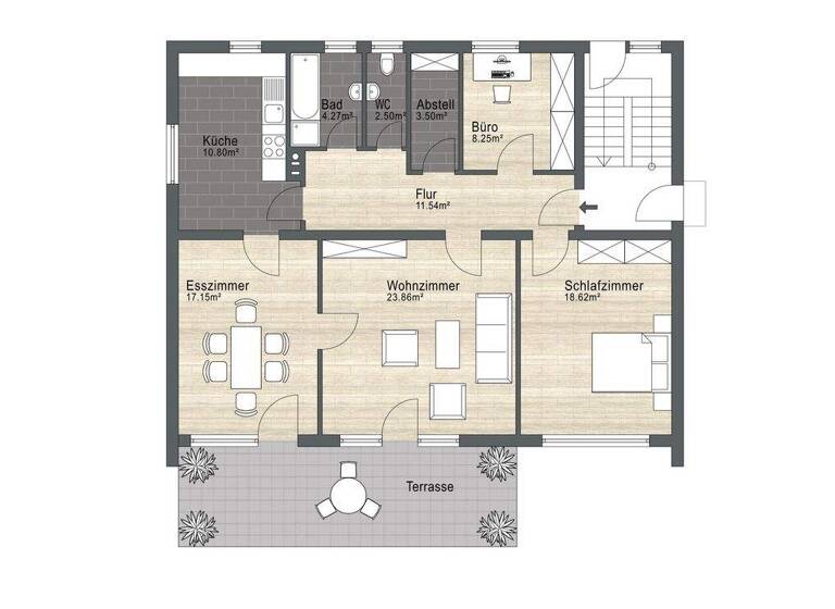 Mehrfamilienhaus zum Kauf 795.000 € 7 Zimmer 202 m² 696 m² Grundstück Hardtstraße 2 Schwabhausen 85247