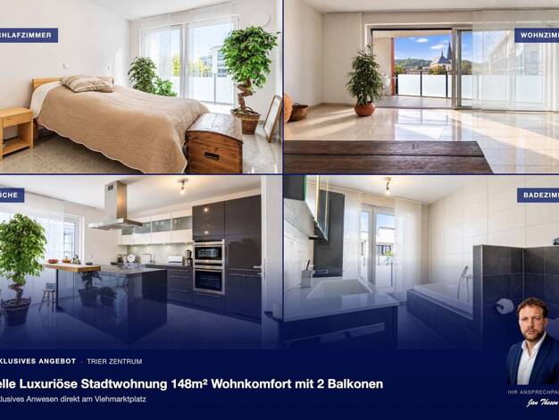 Wohnung zum Kauf 740.000 € 3 Zimmer 148 m² Innenstadt Trier 54290