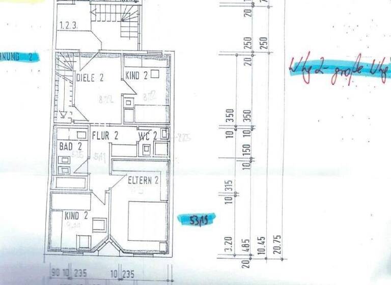 Wohnung zum Kauf 129.900 € 4 Zimmer 96 m² 1. Geschoss Bad Bergzabern 76887