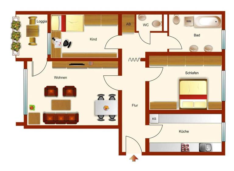 Studio zum Kauf 179.000 € 3 Zimmer 90 m² In der Reuth Erlangen 91056