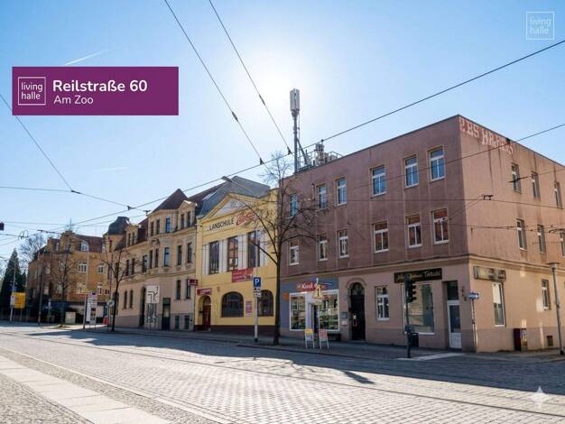 Wohnung zur Miete 690 € 3 Zimmer 84 m² 2. Geschoss Reilstr. 60 Trotha Halle (Saale) 06114