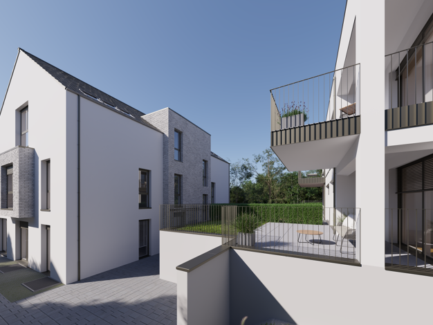 Mehrfamilienhaus zum Kauf - Neubau provisionsfrei als Kapitalanlage geeignet 580.000 € 3 Zimmer 105,8 m² Nieder-Mörlen Bad Nauheim 61231