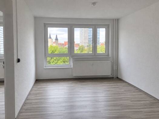 Wohnung zur Miete 373 € 2 Zimmer 48,4 m² 4. Geschoss Juri-Gagarin-Ring 126 c Altstadt Erfurt 99084