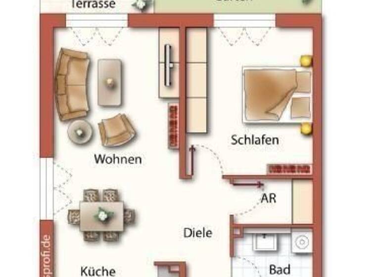 Wohnung zum Kauf provisionsfrei 318.900 € 2 Zimmer 61,6 m²<br/>Wohnfläche EG<br/>Geschoss ab sofort<br/>Verfügbarkeit Hugo-Wolf-Str. 6b Katzwang Nürnberg 90455