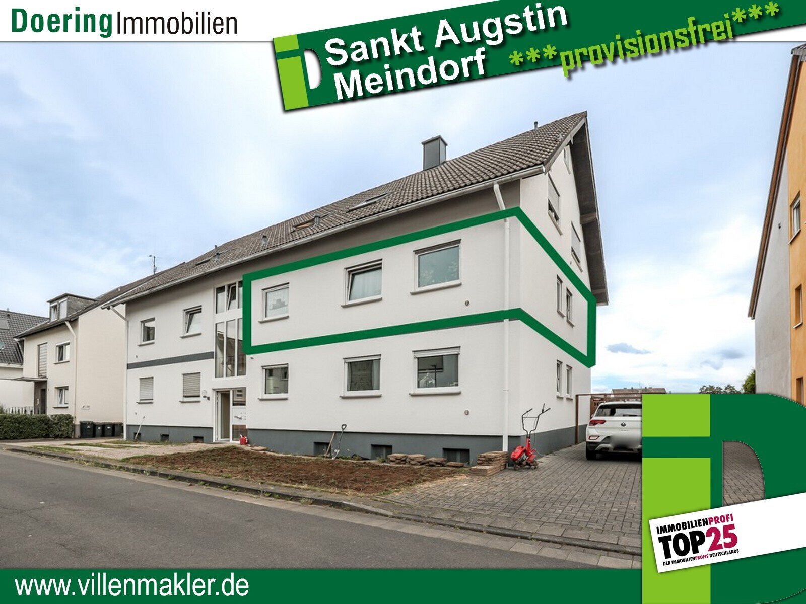 Wohnung zum Kauf provisionsfrei 265.000 € 4 Zimmer 101 m²<br/>Wohnfläche 1.<br/>Geschoss Meindorf Sankt Augustin 53757