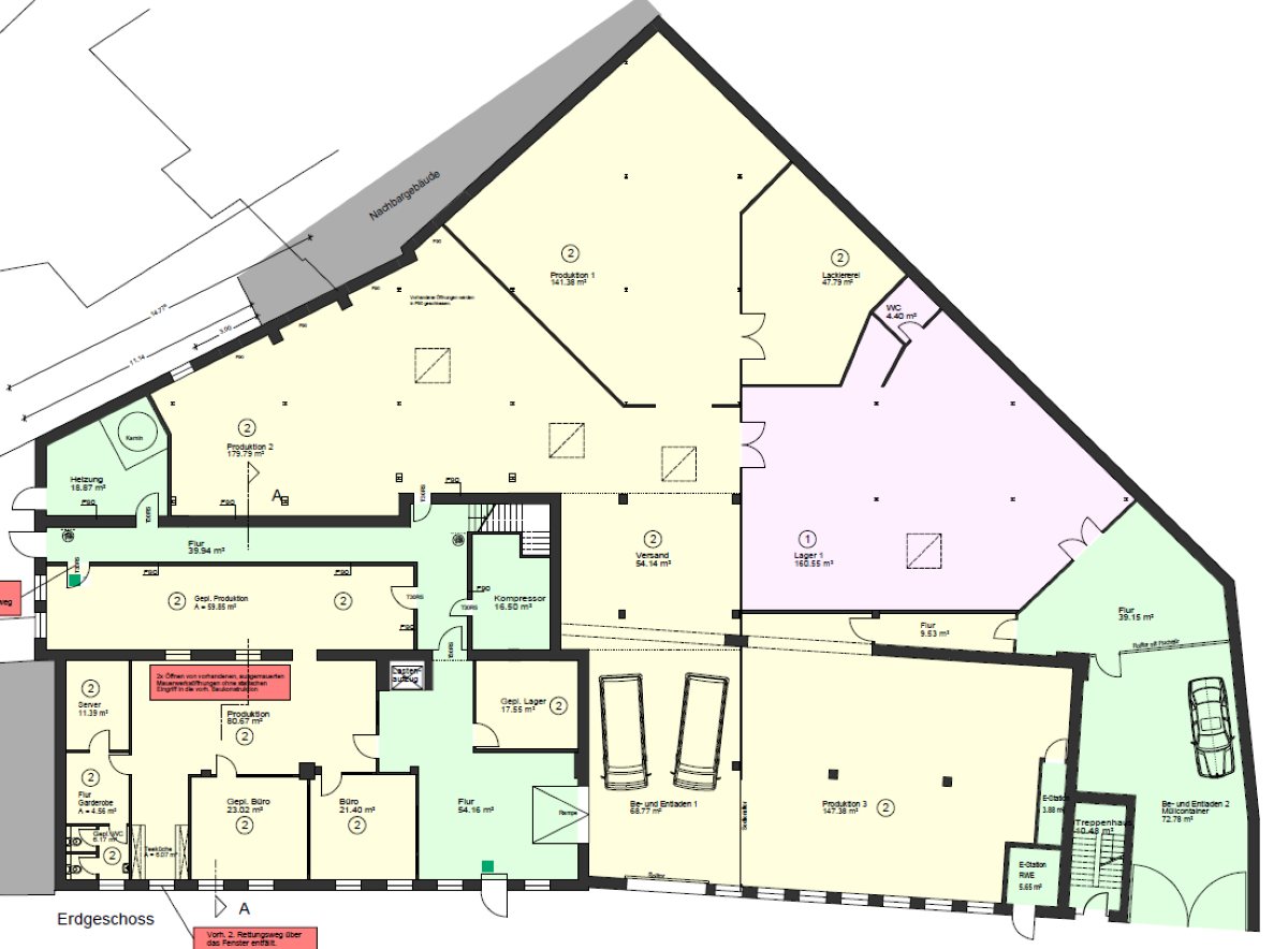 Lagerhalle zur Miete provisionsfrei 5 € 180 m²<br/>Lagerfläche ab 180 m²<br/>Teilbarkeit Speldorf - Nordost Mülheim 45478