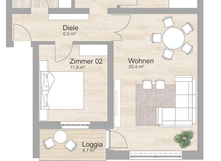 Wohnung zur Miete 577 € 3 Zimmer 76,9 m² 3. Geschoss frei ab 01.05.2026 Hagemer Kirchweg 68 Datteln 45711