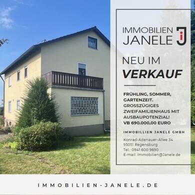 Haus zum Kauf 690.000 € 6 Zimmer 170 m² 983 m² Grundstück Regensburg 93057
