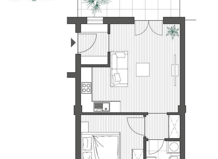 Wohnung zum Kauf 240.000 € 2 Zimmer 45 m² 1. Geschoss Langrain 30/E Klausen 39043