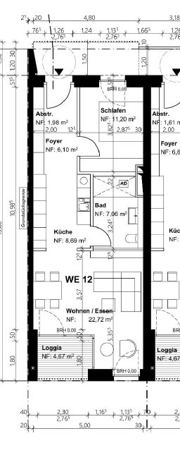 Wohnung zur Miete 899 € 2 Zimmer 60,3 m²<br/>Wohnfläche 3.<br/>Geschoss ab sofort<br/>Verfügbarkeit Nördliche Mühlenvorstadt Greifswald 17489