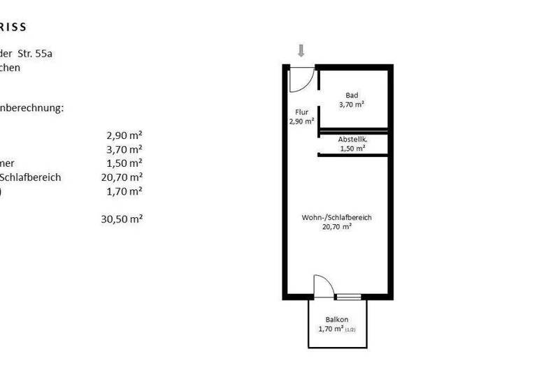 Studio zum Kauf 190.000 € 1 Zimmer 31 m² Geschoss 1/3 frei ab sofort Thalk.Obersendl.-Forsten-Fürstenr.-Solln München 81379