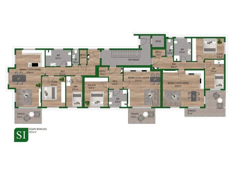 Wohnung zum Kauf - Erstbezug provisionsfrei 412.800 € 3,5 Zimmer 84,3 m² 1. Geschoss Laichingen 89150