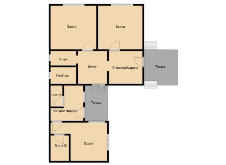 Einfamilienhaus zum Kauf 134.000 € 3 Zimmer 117 m² 780 m² Grundstück Balatonberény