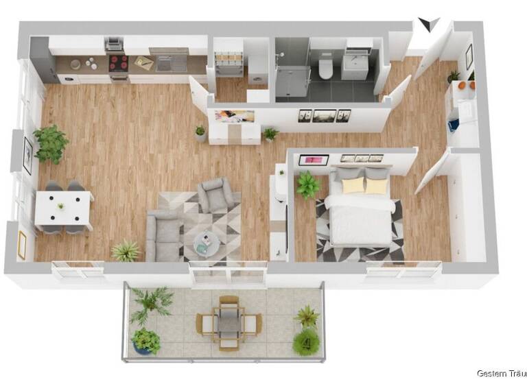 Wohnung zum Kauf provisionsfrei 377.000 € 2 Zimmer 71,6 m² Neustadt Titisee-Neustadt 79822