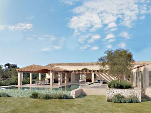 Grundstück zum Kauf provisionsfrei 685.000 € 39.526 m² Grundstück Baugenehmigung vorhanden Santanyi